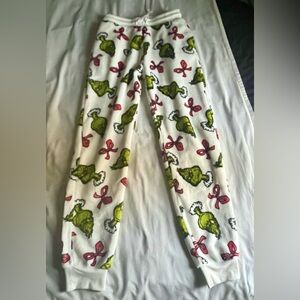 Dr. Seuss Grinch Pajama Pants - Green and Red